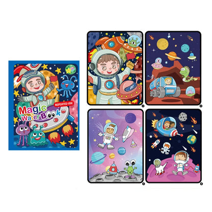 Montessori Toys Reusable Coloring Book Magic Water Drawing Book Painting Drawing Toys Sensory Early Education Toys for Children