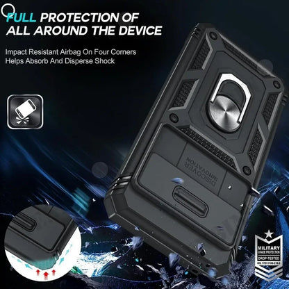 Case For Google Pixel 9 8 Pro 8 6 Pro 8A 7A  Google Pixel 9 Pro XL Heavy Duty With Camera 360 Degree Kickstand Cover