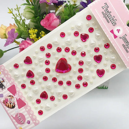 Glitter Face Stickers for Children Rhinestones for Eyes Face Diamonds Bright Stickers Festival Makeup Jewels Stickers ZS006
