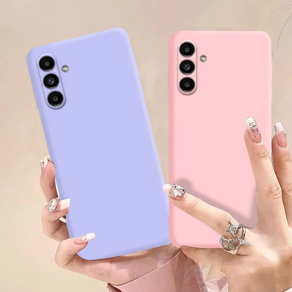 Liquid Silicone Protective Case For Samsung Galaxy A15 A25 A35 A55 A22 A32 A52 A13 A23 A33 A53 A14 A24 A34 A54 4G 5G Cover Cases