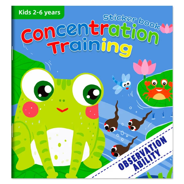 Children's Sticker Book Early Education Cartoon Animal Cognitive Puzzle Sticker Toys Educational Montessori Toys for Kids 3-6