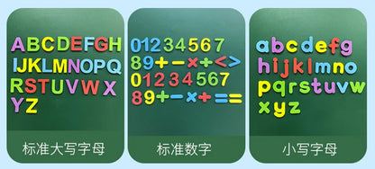24-76pcs Magnetic Alphabet Letters EVA Foam Refrigerator Stickers Toddlers Kids Learning Spelling Counting Educational Toys Gift