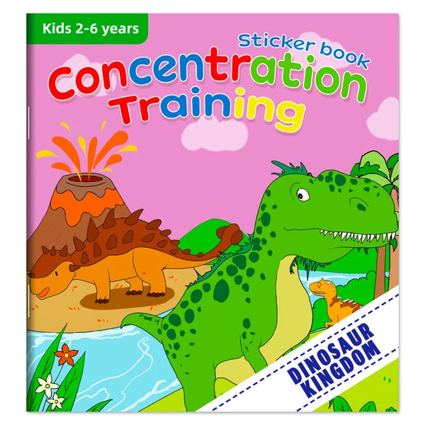 Children's Sticker Book Early Education Cartoon Animal Cognitive Puzzle Sticker Toys Educational Montessori Toys for Kids 3-6