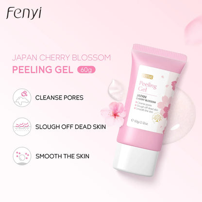 LAIKOU Face  Deep Cleaning Exfoliating Gel Skin Care Whitening Moisturizer Repair Facial Scrub Skin Care 60g