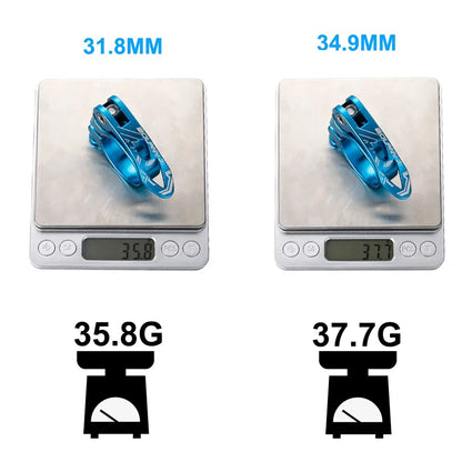 BOLANY MTB Bike Seatpost Clamp Quick Releas Ultralight Aluminium Alloy Bicycle Seat Post Mount 31.8mm 34.9mm Cycling Accessories