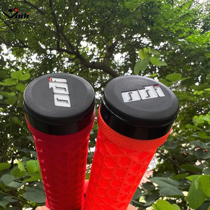 ODI VANS Bicycle Handles Mtb Cuffs Mountain Bike Grips Handlebar Cover Ergonomic Lock On Grips Silicone Handle For Cycling Cuffs