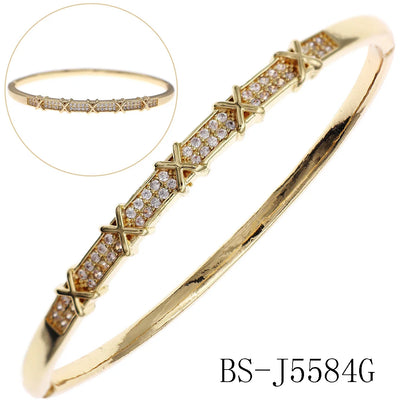 Copper With Zirconium Opening Female Simple Trendy Bracelet Women's Stainless Steel Jewelry Luxury Gifts for Girlfriends