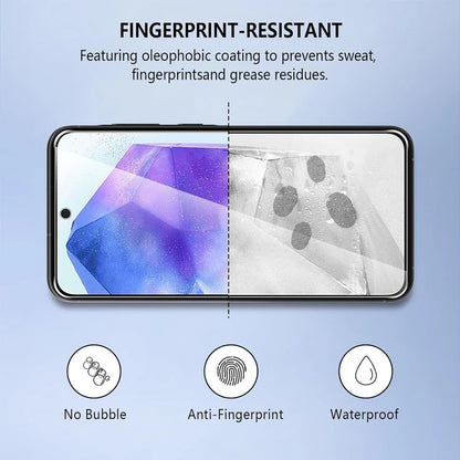 for Samsung A55 A56 Tempered Glass Screen Protector for Samsung Galaxy A55 A54 A14 A35 A34 A51 A52 A52S A36 A15 A16 A25 S24 S25