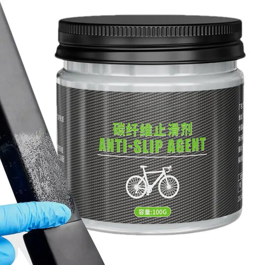 100g Carbon Fiber Bicycle Grease Anti Slip Bicycle Grease Bicycle Anti-Slip Lube Bicycle Assembly Grease for Seat handlebars