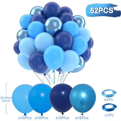 31/36/37/51/101Pcs Metallic Balloons Pearl Latex Balloon Gold Confetti Balloons for Birthday Weddings Baby Shower Party Decor