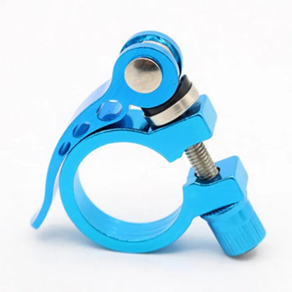 25.4/28.6/31.8/34.9mm Bicycle Seatposts Clamps Mountain Bike Seat Posts Clamp Clips Quick Release Aluminum Alloy Seat Tube Clamp
