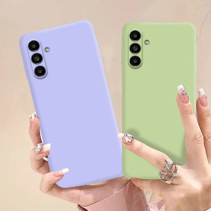 Liquid Silicone Protective Case For Samsung Galaxy A15 A25 A35 A55 A22 A32 A52 A13 A23 A33 A53 A14 A24 A34 A54 4G 5G Cover Cases