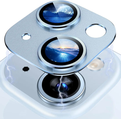 Titanium Black Metal Glass Camera Lens Screen Protector For iPhone 16 Pro Max 16 Plus 16 Protection Cover 15Pro 14Pro Accessory
