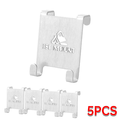 Outdoor Gas Tank Hooks Camping Table Hooks Gas Fuel Tank Hooks Thickened Stainless Steel Hanging Gas Tanks