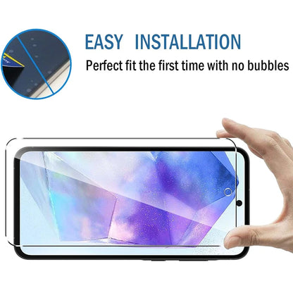 for Samsung A55 A56 Tempered Glass Screen Protector for Samsung Galaxy A55 A54 A14 A35 A34 A51 A52 A52S A36 A15 A16 A25 S24 S25