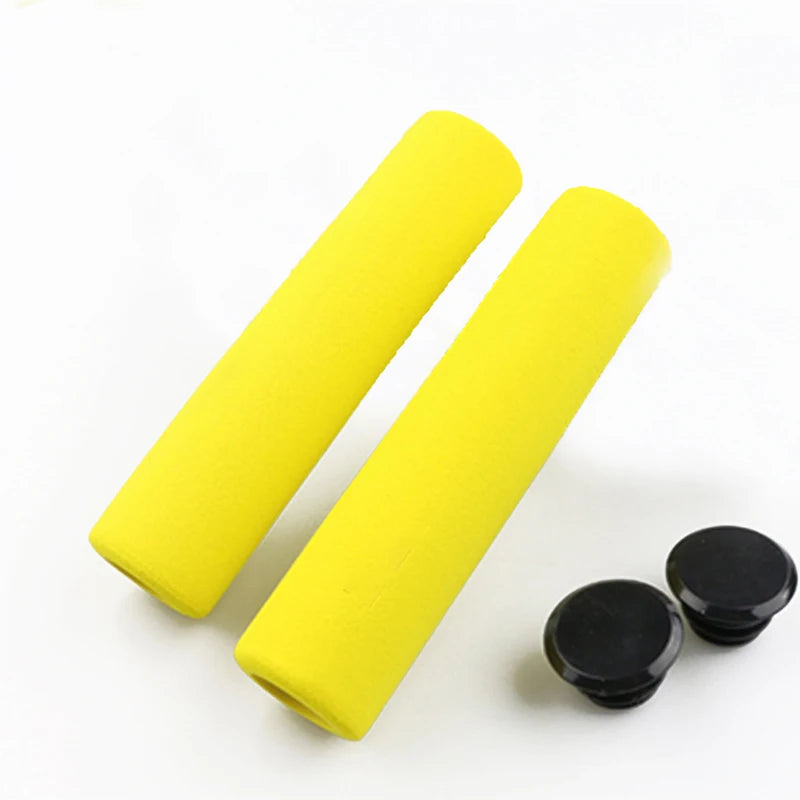 1 Pair UltraLight Anti-Slip Antiskid Soft Sponge Foam Handlebar MTB Mountain Bike Bicycle Grips Outdoor Sports Cyling Tools