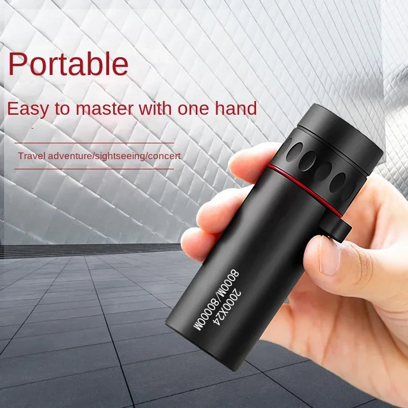 1pc Classic Style High Definition Monocular Telescope,Portable,for Outdoor Camping,Hunting,Travel,for Essential Travel Accessory