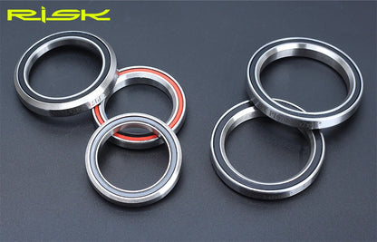 RISK Bike Headset Bearings 41/41.8/47/49/52mm MTB Road Bicycle Headset Bearing Repair Steel Parts Bike Accessories