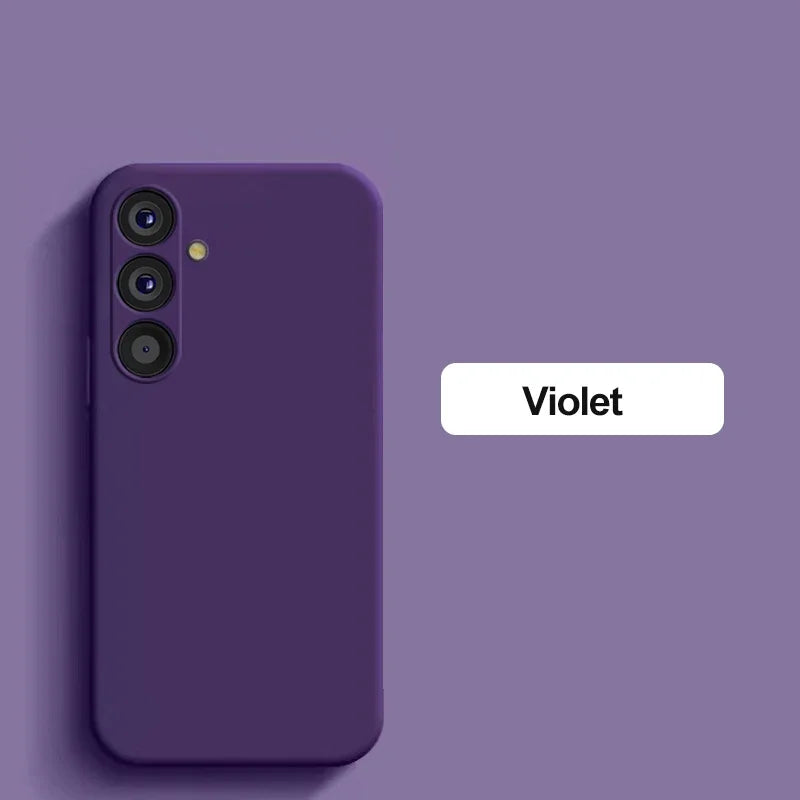 For Samsung A55 A54 5G Case Liquid Silicone Phone Cases For Samsung Galaxy A55 A54 A 55 5G S24 Ultra Plus Back Soft Cover