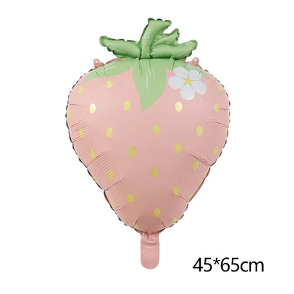 Cute Matte Rainbow Cake Bear Foil Balloon Kids Adult Birthday Party Decorations Cartoon Bow Candy Ice Cream Balloons Globos