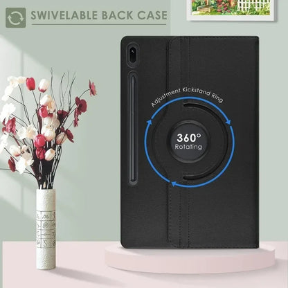 360 Rotating Case for Samsung Galaxy Tab S10+S9 Ultra 14.6 S8 Plus 12.4 S7 FE 11 Tablet Cover X900 X916 X800 X810 T730 T970 Case