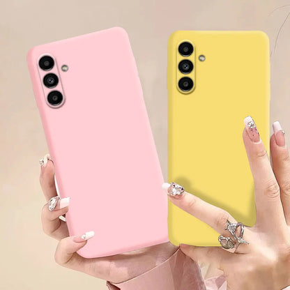 Liquid Silicone Protective Case For Samsung Galaxy A15 A25 A35 A55 A22 A32 A52 A13 A23 A33 A53 A14 A24 A34 A54 4G 5G Cover Cases