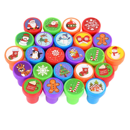 10pcs Cartoon Animal Unicorn Self-ink Stamps Toy Kids Birthday Party Favors Goodie Bag Pinata Fillers Boy Girl Christmas Gift
