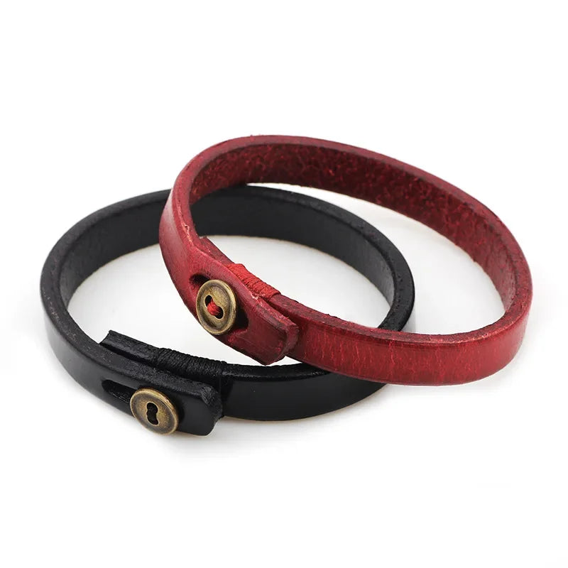 Punk Hip Hop Rock PU Leather Bracelet Unisex Trendy Chain Skull Pentagram Rivet Bracelet Party Jewelry Accessories