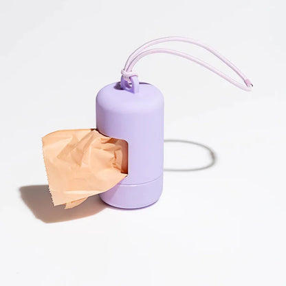 New Dog Poop Bags Dispenser Carrier Portable Pet Waste Bag Dispenser Stylish Dog Plastic Garbage Holder Pet Cleaning Supplies