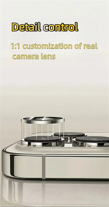3Pcs Lens Glass Film For Iphone 15 Pro Max Lens Film IPhone 16 Camera Tempered Film Iphone 14 Plus Corning Glass 13 12 11