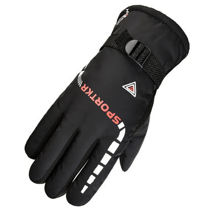 Outdoor Driving Sport Gloves Windproof Waterproof Thermal Gloves For Men Women Touchscreen Full Finger Glove
