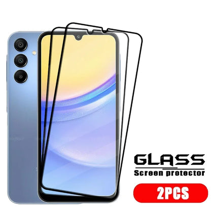 4PCS Full Cover Glass For Samsung A16 Glass Samsung Galaxy A16 Tempered Glass HD 9H Cover For Screen Protector Samsung A16 A 16