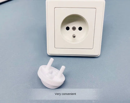 White Electrical Safety Socket Protective Cover Baby Care Safety Guard Protection Children Anti Electric Shock Rotate Protectors
