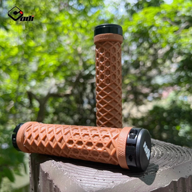 ODI VANS Bicycle Handles Mtb Cuffs Mountain Bike Grips Handlebar Cover Ergonomic Lock On Grips Silicone Handle For Cycling Cuffs