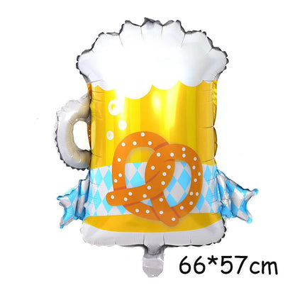 Wine Bottle Wine Goblet Aluminium Foil Balloons Beer Whisky Champagne Bar Banquet Family Gathering Birthday Party Decoration