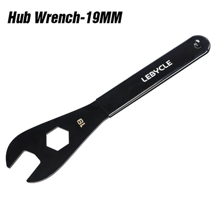 LEBYCLE MTB Bicycle Hub Cone Wrench 13 14 15 16 17 18 19 20mm Open Hub Wrench Road Bike Wheel Pedal Repair Tool