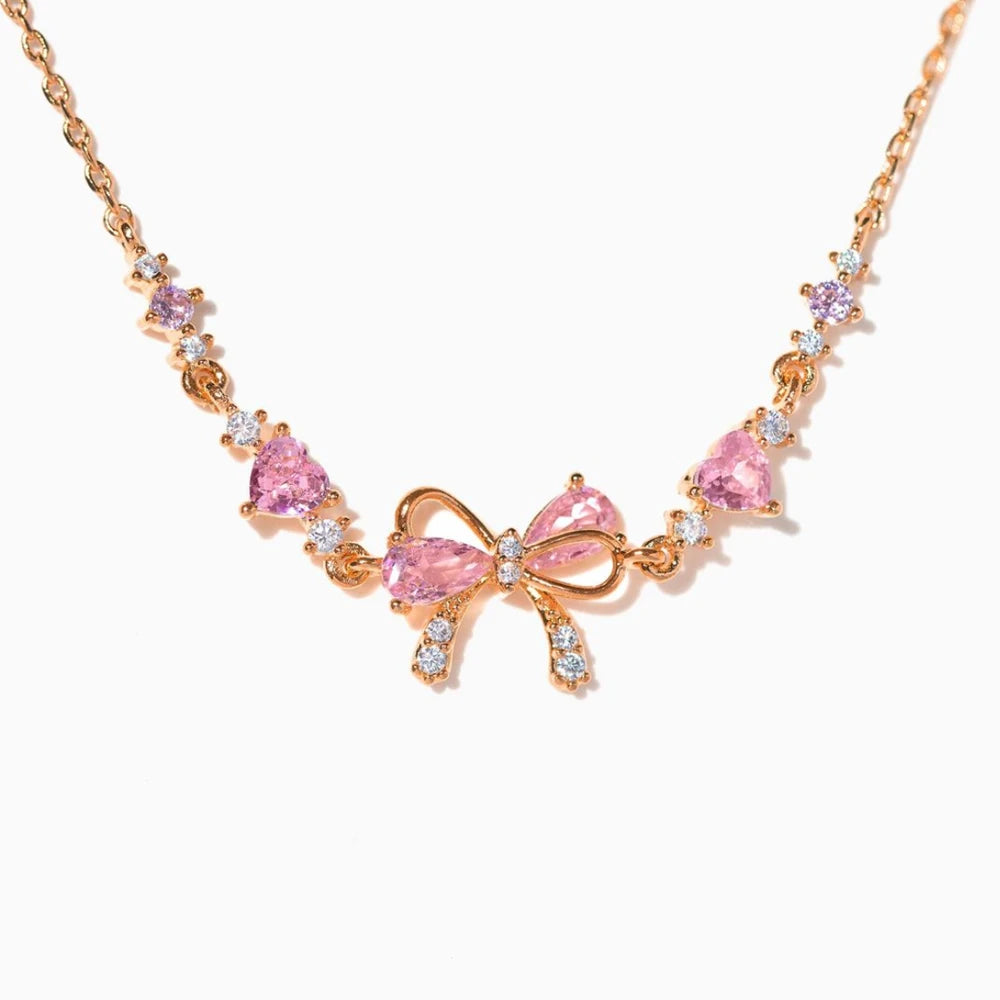 Instagram Style Cute and Sweet Bracelet Love Zircon Butterfly Festival Bracelet Women's Valentine's Day Gift Jewelry