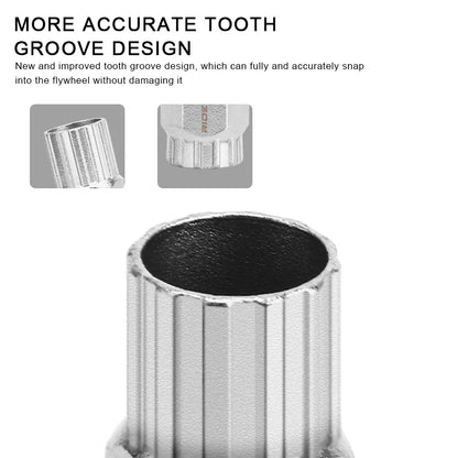 Bicycle Cassette Lockring Removal Tool For Shimano SRAM SunRace Flywheel Freewheel Sprocket Remover Road MTB Bike Repair Tools
