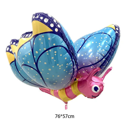 Large Butterfly Aluminum Foil Balloons Butterfly Helium Air Globos Birthday Party Decorations Baby Shower Kids Toy Photo Props
