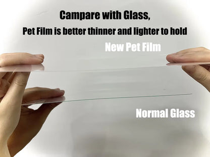2pcs Pet Screen Protector For Samsung Galaxy Tab S7 Fe S9 Fe A9 Plus S6 Lite S7 S8 S9 A8 Plus Protective Clear Film No Glass
