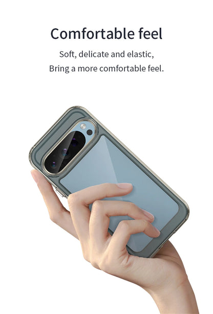Fashion Transparent Acrylic Case For Google Pixel 9 8 7 Pro 8 7 A Colorful Hard Clear Shockproof Thin Cover For Pixel 9 Pro XL