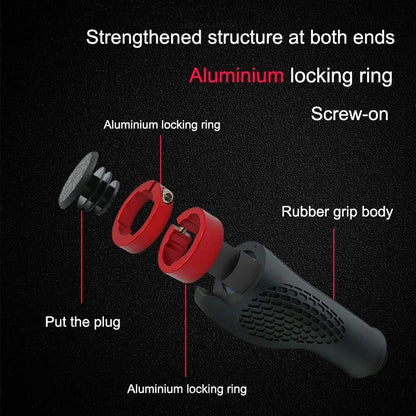 Bike Handlebar Non-slip Silicone Bicycle Handle Anti-Skid Road Mountain MTB Grips Ergonomic Protect Wrists Cycling Accessories
