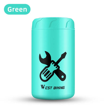 WEST BIKING Bicycle Repair Tool Storage Capsule Portable Waterproof Toolkit With Water Bottle Cage MTB Road Bike Accessories