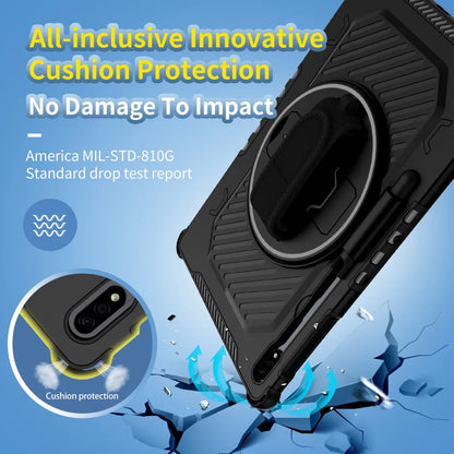 Funda Tablet Cover for Samsung Galaxy Tab S7 S8 S9 11inch Rotation Stand Case for Galaxy Tab S7FE S7+ S8+ S9Plus 12.4inch Case