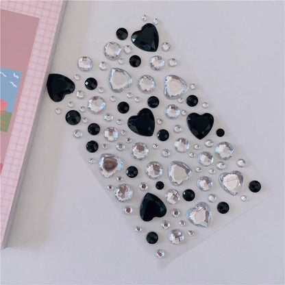 Glitter Face Stickers for Children Rhinestones for Eyes Face Diamonds Bright Stickers Festival Makeup Jewels Stickers ZS006