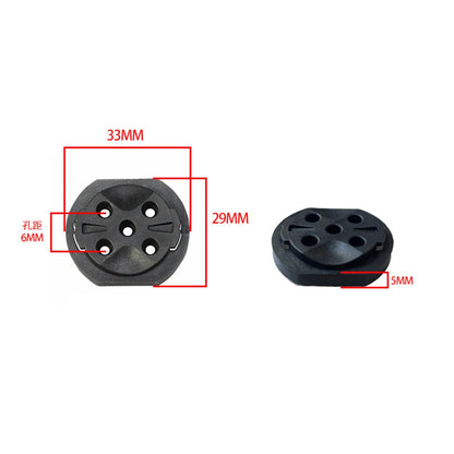 Bicycle Computer Replacement Mount Repair Broken Part For Garmin-And-Bryton Replacement Bike Accessories Black