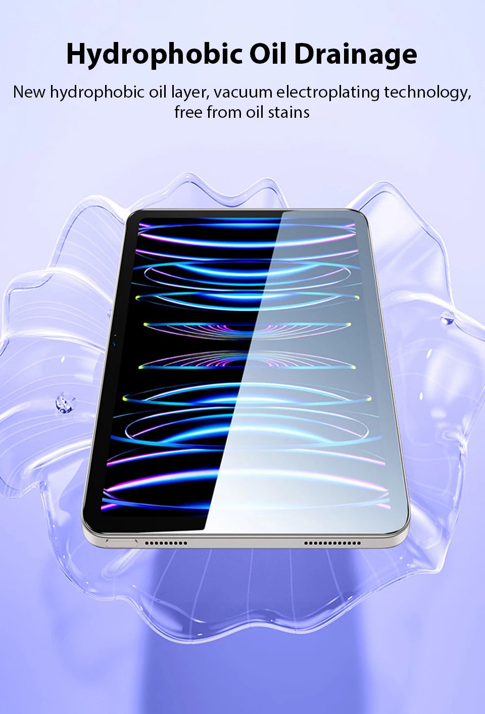 Tempered Glass For Ipad Air 5 4 3 2 1 Pro 13 11 M4 M2 2024 12.9 Screen Protector For Ipad 10 9 10th 9th Gen 10.9 Mini 6 8th 10.2