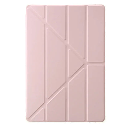 For Samsung Tab S9 Plus Case 12.4" Acrylic Clear Hard Back Stand Smart Cover For Galaxy Tab S9 FE S10 Plus Case With Pen Holder