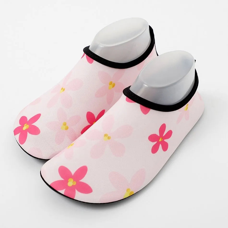 Children Beach Shoes Baby Soft Floor Indoor Slipper Snorkeling Swim Socks Boys And Girls Anti-Slip Home Barefoot Kids Slippers