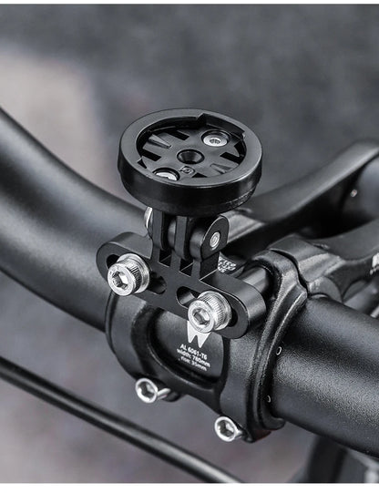 WEST BIKING Bike Bracket Front Light Lamp Holder Aluminum Alloy Extension Holder for Bicycle Computer Wahoo Bryton Garmin Bracke